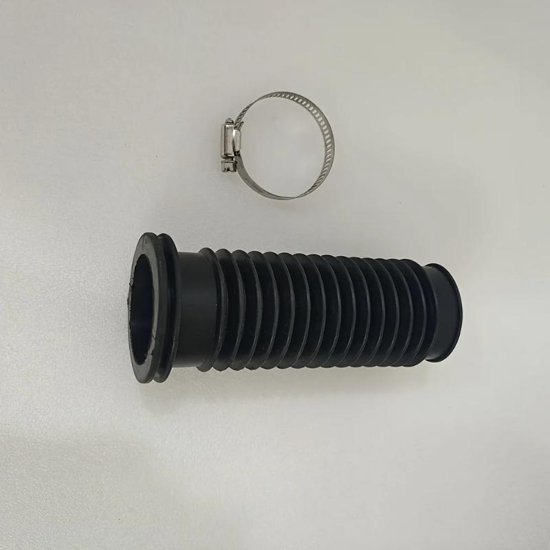 Professioneller Luftfilter-Ansaug-Gummischlauchverbinder Motorrad-Motorverbinder 15cm Länge Haltbares Gummirohr