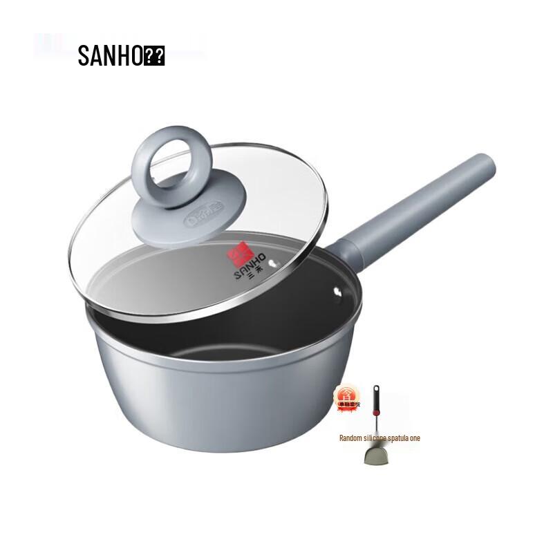 Sanhe 0-Coating Titanium Alloy Non-Stick Milk Pot