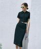ETMON Bubble Blouse Set-Up Black