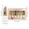 Long Wearing Pearlescent Lipstick Set Waterproof Lip Gloss High Shine Moisturizing Non Stick Cup Matte Balm
