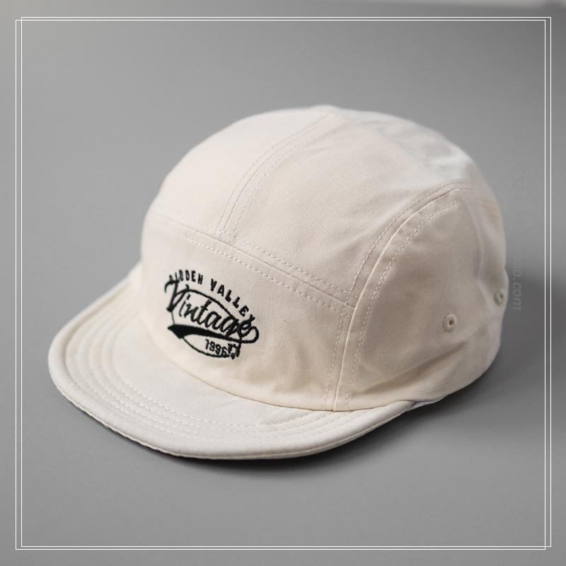 Couple's 5-Panel Reverse Brim Baseball Cap Women's Men's Soft Brim Niche Sun Hat Outdoor American-style Trendy Snapback