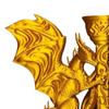 Dragon Bookend Creative Crafts Decorative Book Stopper for Farmhouse Hallway Golden