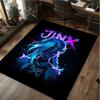 Jinx Fantasy Warrior Home carpet Office Decorative Carpet For Living Room Bedroom Door Mat Floor Rug Computer Chair Area Rug