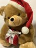 [USED] Additional Image: Retro Plush Toy Merry Christmas Teddy Bear