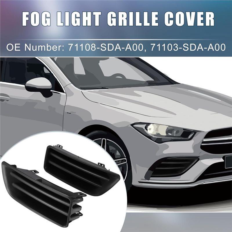Front Fog Light Grille Cover Bezel Accessory For Honda Accord 2006 2007 Part Numbers 71108-SDA-A00 71103-SDA-A00