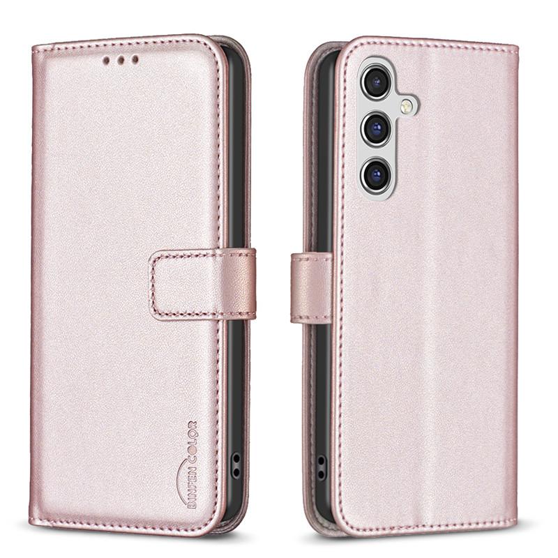 Wallet Flip Case on For Samsung Galaxy A35 Classic Phone Leather Cases For A35 A 35 5G SM-A356E A356B Etui Card Slot Back Cover