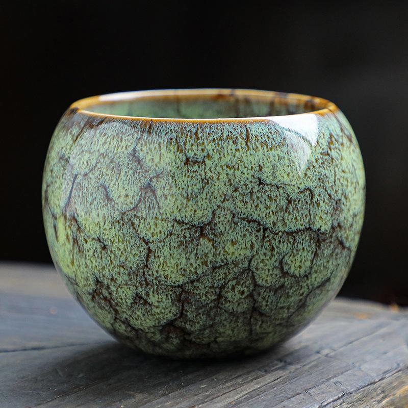 Šálek na čaj jednotlivý kus kiln change Tianmu glazura Jianzhan mistrovský šálek čajový šálek keramický espresso šálek kiln change glazura