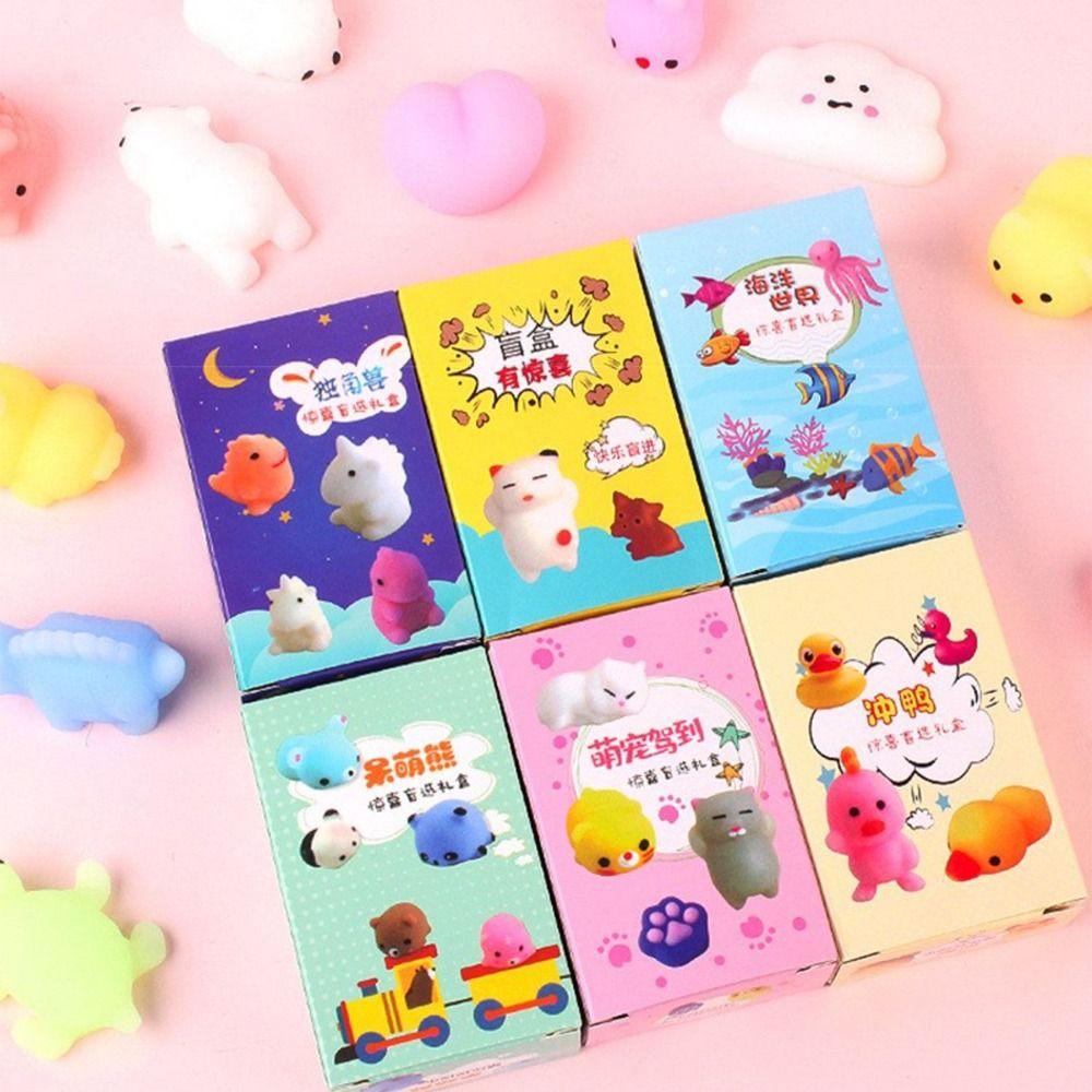 Mini Neznele Blind Box Style Random Animal Model Toy Cute Simulation Animal Child