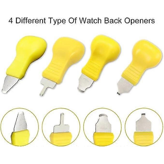 6 Pieces Watch Opener, Watch Repair Tool, Watch Repair Tool Kit, Watch Case Removal, for Different Types of Watches