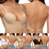 European & American Sexy Seamless Backless Bra Set: Small Chest, Supportive, Anti-Sagging, Beautiful Back Design