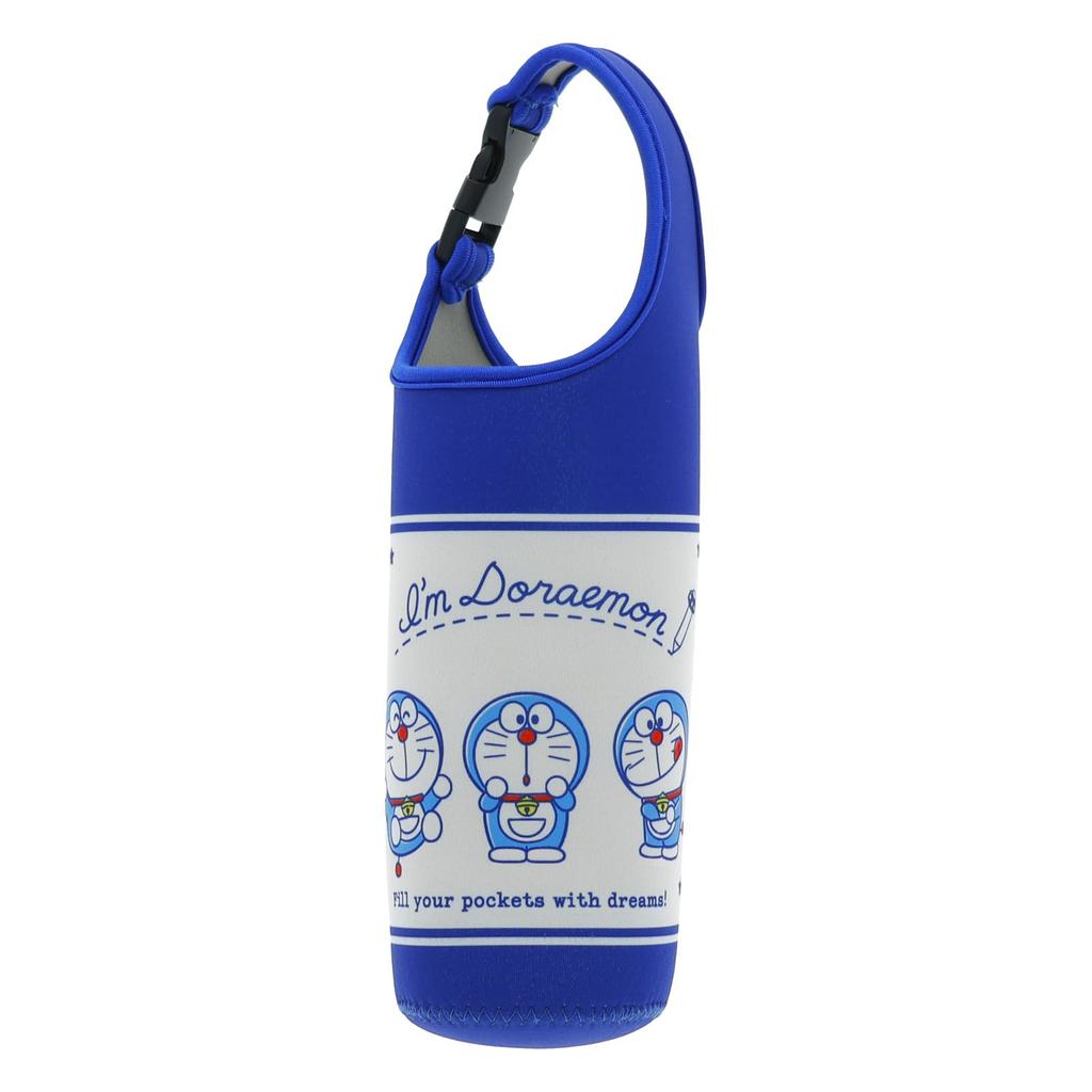 Marushin Doraemon Ukiuki Plastic Bottle Water Bottle 2905027200 I'm "Doraemon Dream" Cover, Cover, Multi-Holder, Gift,