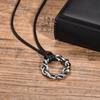 Vintage Thorns Pendant Necklace for Men,Trendy Braided Wreaths Necklace,Anniversary Jewelry Birthday Gifts