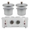 Double Furnace Multifunction Temperature Adjustment Double Pot Wax Melting Machine Hair Removal Instrument Wax Treatment Machine