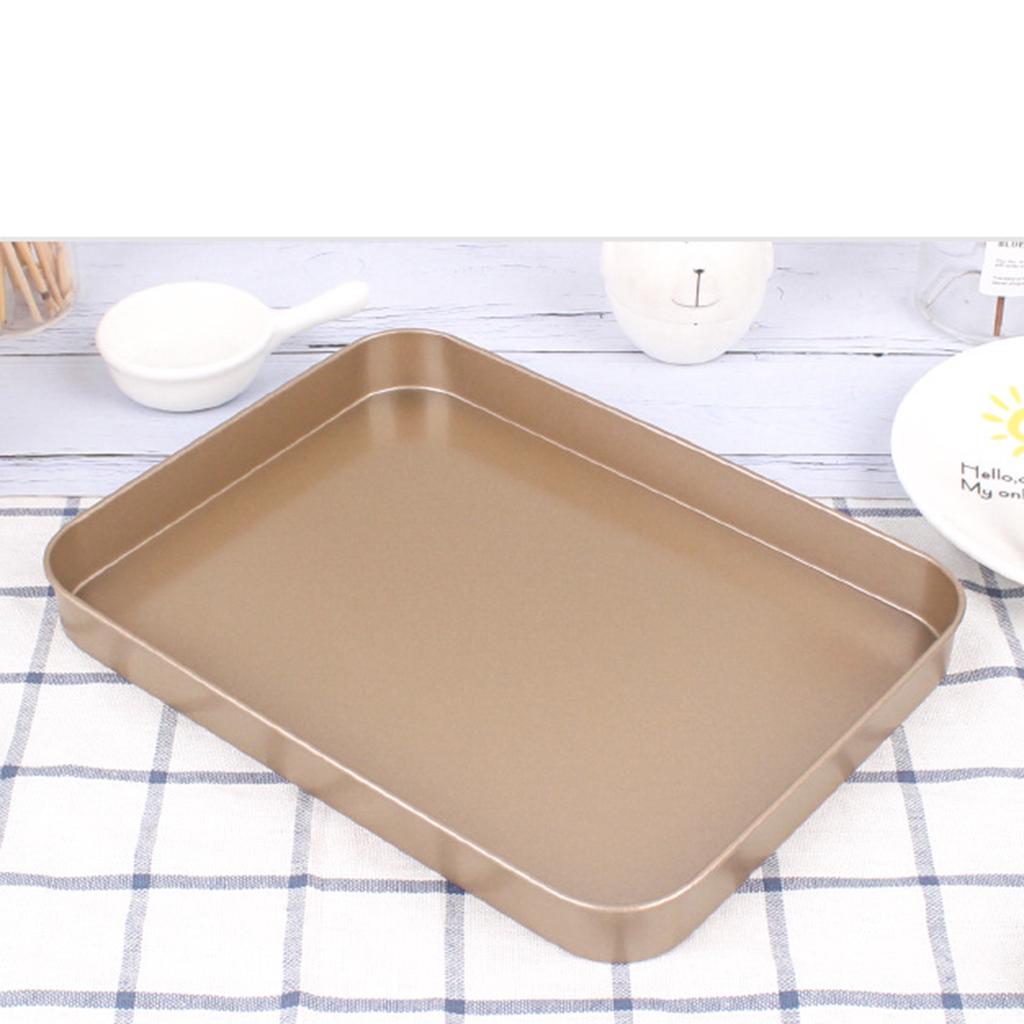 10inch Baking Tray Cookie Sheet Non-Stick Biscuit Cake Roast Oven