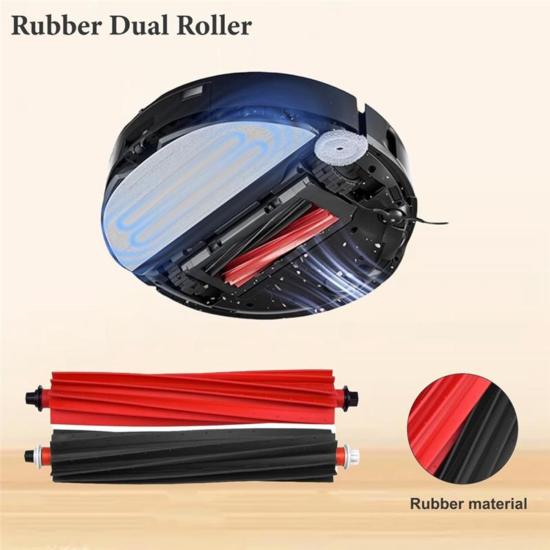

For Roborock S8 Maxv Ultra Robot Vacuum Cleaner Main Side Brush Hepa Filter Mop Cloth Dust Bags Accessories-B61B