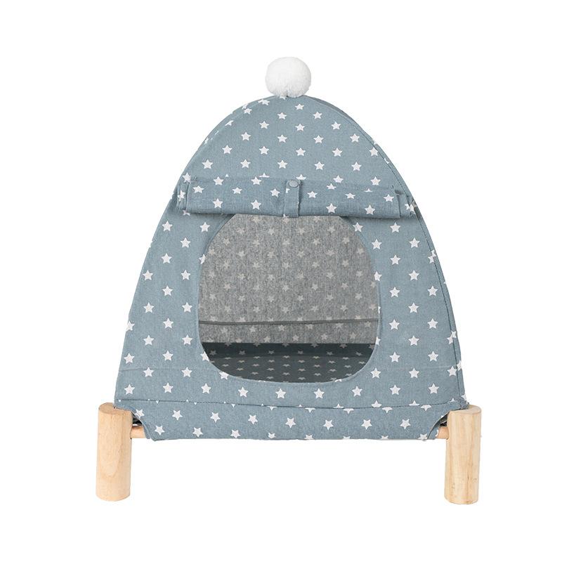 

Палатка-кровать для домашних животных, многофункциональное съемное гнездо для кошек, будка для маленьких собак, подходящая для лета