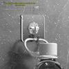 Transparent No-Trace Adhesive Wall Hooks - Strong Load-Bearing, No-Punch Installation
