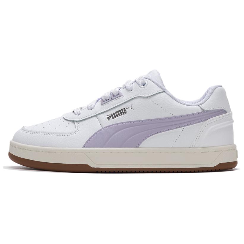 Puma Caven 2.0 Fashion Versatile Durable Low-Top Skate Shoes Unisex Sneakers White Purple 395016-22