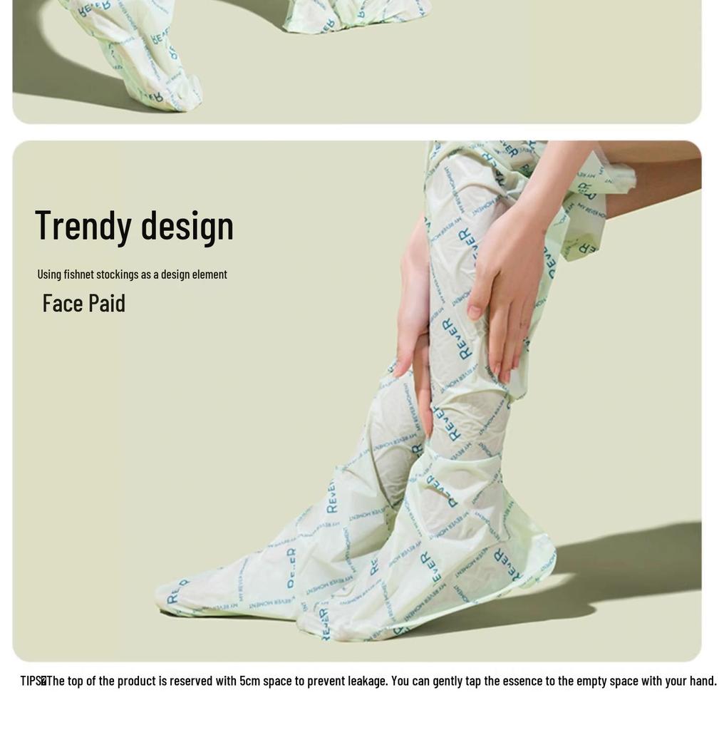 Meias Esfoliantes Hidratantes para Pés Longos REVER para Rejuvenescer & Clarear