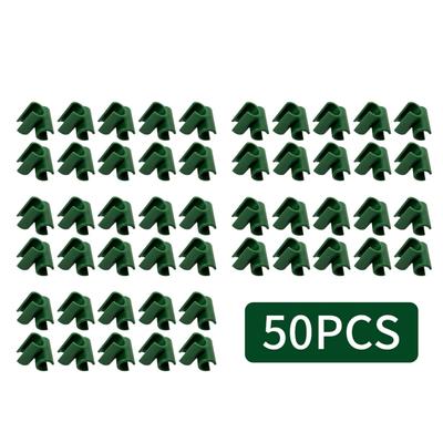 50 Piezas Clips Ajustables para Entrenar Tallos de Plantas Clips para Doblar Ramas de Plantas Soportes Clip Fijo para Plantas Suministros de Jardinería