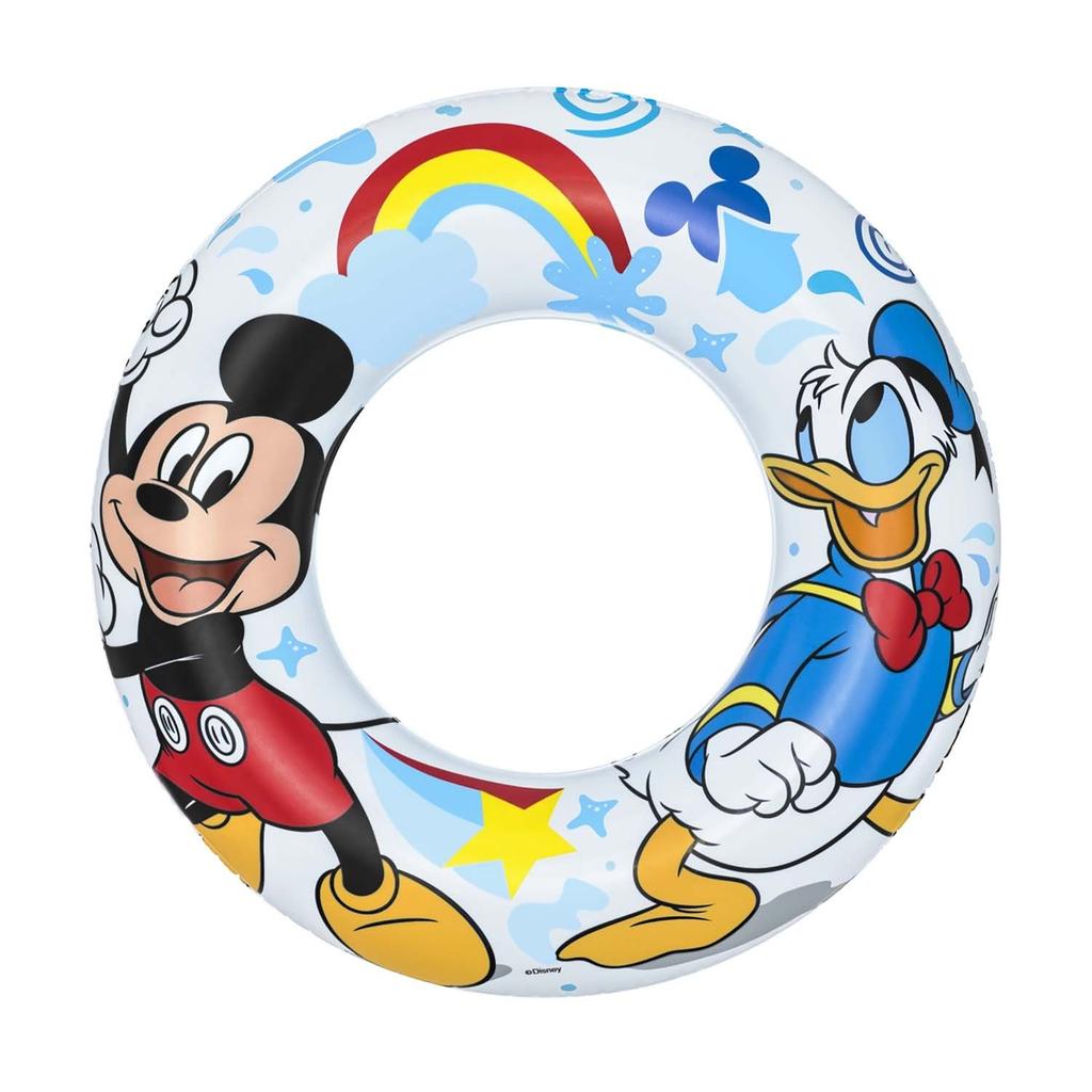 Mickey And Donald Swimming Ring, Diameter 56 Cm, Bestway 91004