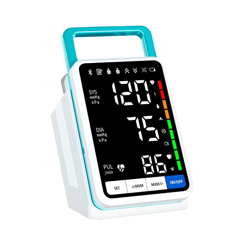 Portable Dual-Chip Upper Arm Sphygmomanometer Medical Grade High-Precision Automatic Electric Blood Pressure Meter for Elderly Deluxe sphygmomanometer-chinese version