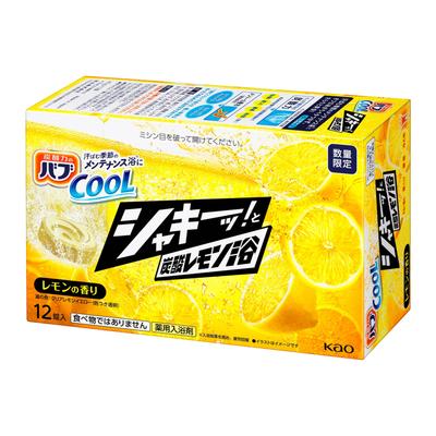 Bub Cool Refreshing Carbonated Lemon 12 Tablets Bath,
