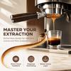 Stainless Steel and Wooden Handle Bottomless Portafilter for Delonghi EC0680 Espresso Brewing