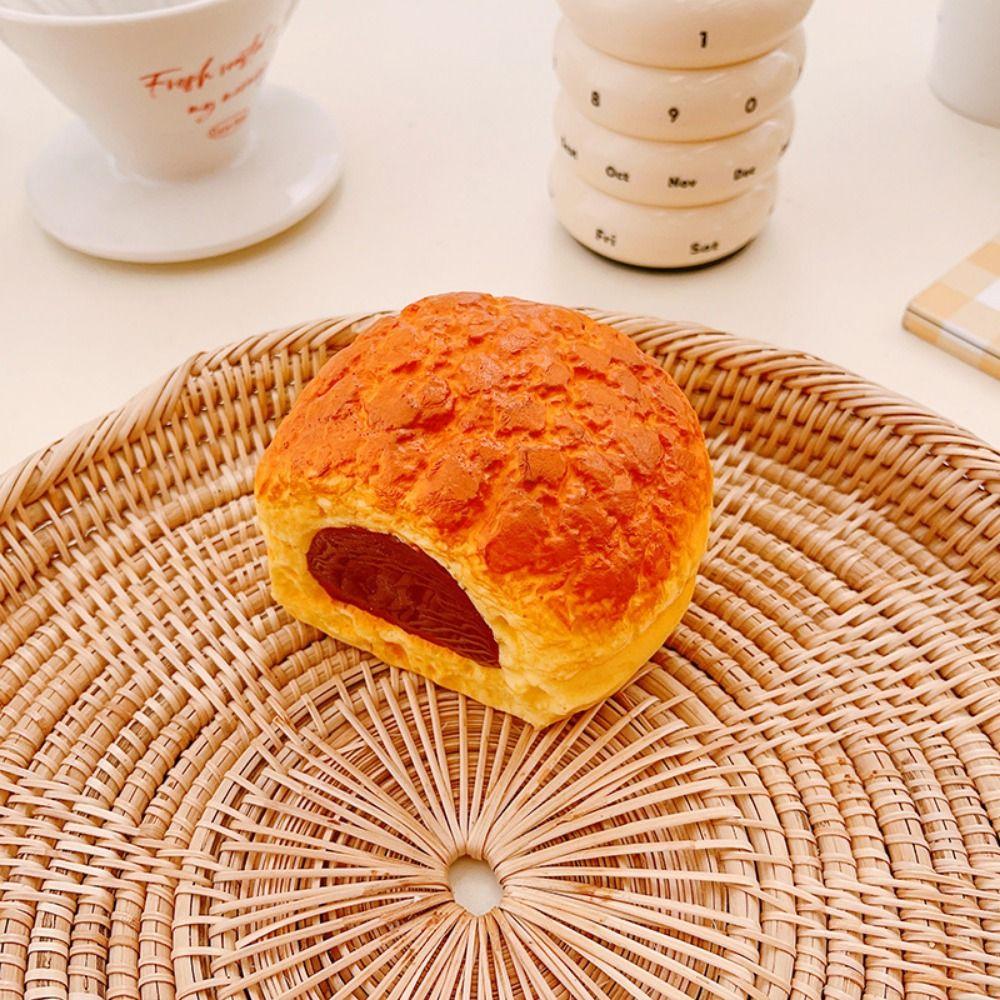 Cake Bread Slow Rebound Toy Bread Puff Slow Rebound Toy Squeeze Dessert Toy  Children Toys