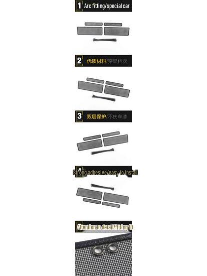 15-17 Golf 7 Insect Screen & Radiator Protection Net Panel Decor