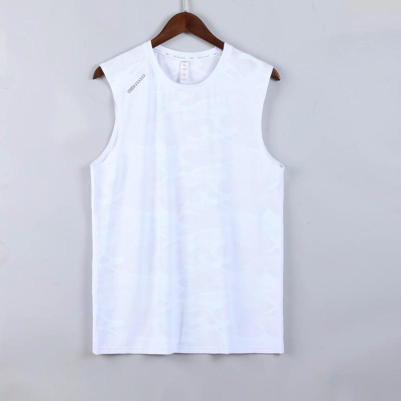 Summer 2023 Men s Camouflage Quick-Dry Sleeveless Sports Vest 4XL