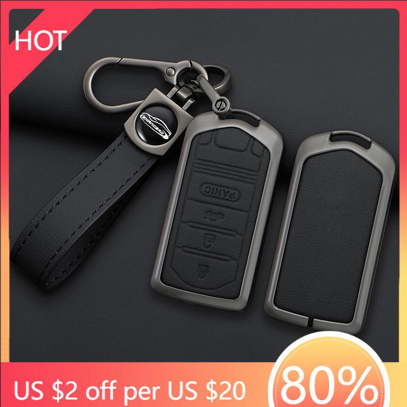 Styling Mouldings Zinc Alloy Car Remote Key Case Cover Fob Holder Shell For Acura ILX MDX ZDX RDX TLX RL TL 2009 2010 2011 2012