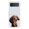 Dachshund Sausage Dog Phone Case For Samsung Galaxy Z Flip 3 4 5 6 Fold High Hard Shell For Galaxy Z Flip 3 5 6 Clear Cover