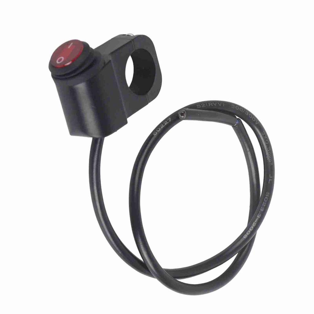 12V 16A Motorcycle Waterproof Handlebar Headlight Fog Spot Light On Off Switch
