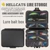 Double-Sided Micro Fishing Accessories Box: Hooks, Pins, Mini Lures, Sequins, and Small Baits Storage.