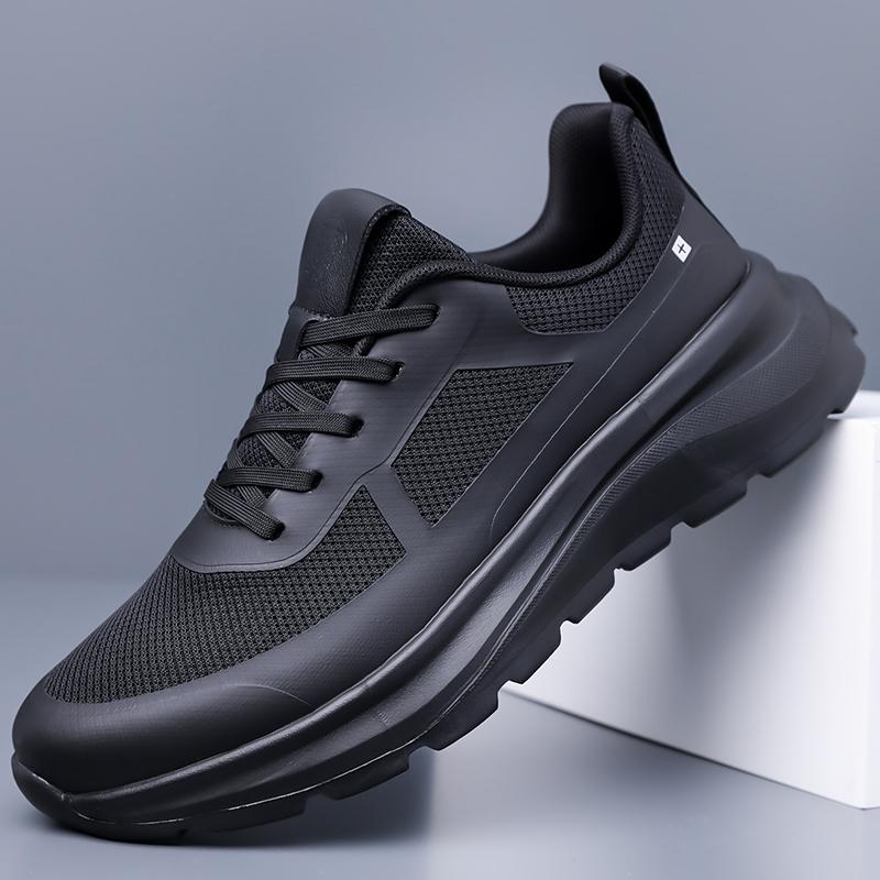 Fashion Spring Summer Men Mesh Shoes Soft Soled Casual Shoes Breathable Male Sneakers Non-slip Wear-resistant Sports Shoes New Trainers