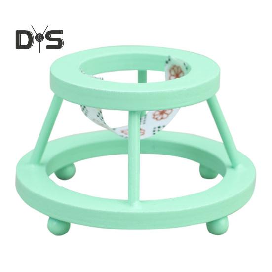 

Мини-модель ходунков Миниатюрные куклы Аксессуары 1:12 масштабный дизайн миниатюрный домик детская мебель для мини-кукол зелёный