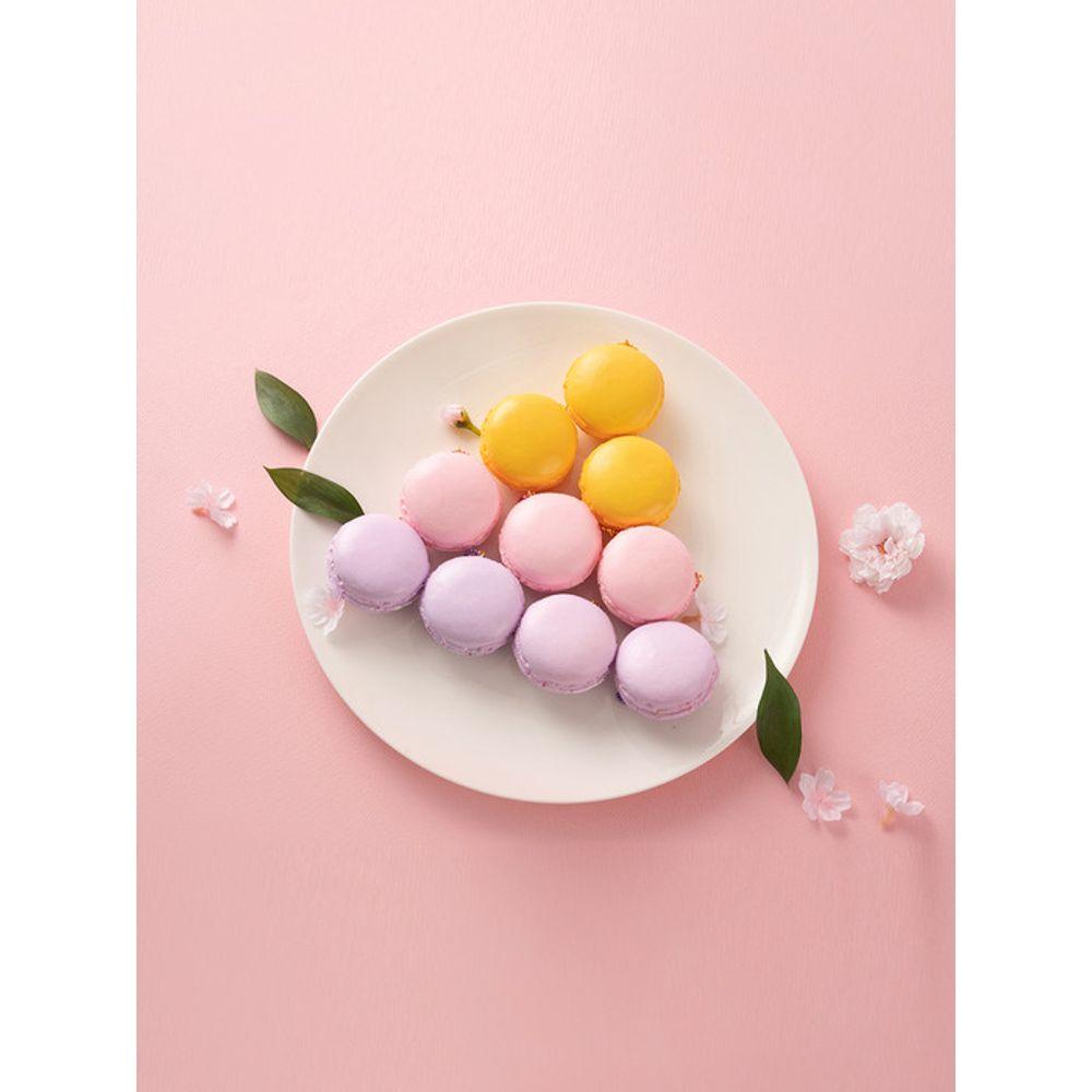 VIA K STUDIO Sweet and Soft Macaron Keychain 3-Piece Set