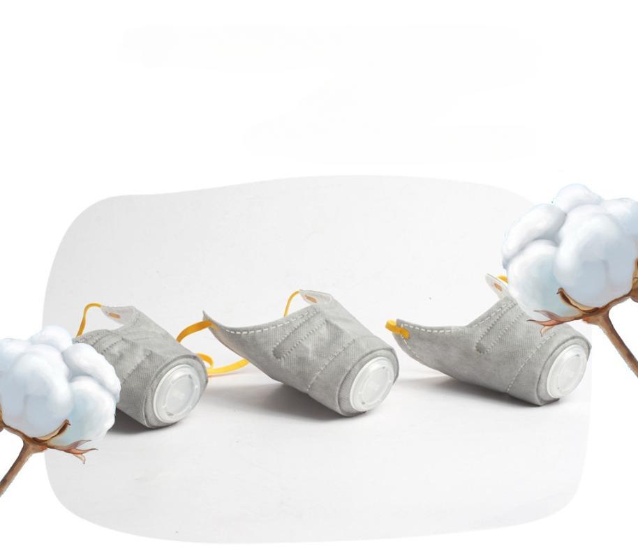 3PCS Anti-fog Haze Pet Dog Mask Outdoor Gray 4 Layers Mouth Mask Anti Dust Gas Pollution PM2.5 Filter Dog Accessories Supplies