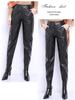 Women's High Waist Wide Leg Loose Velvet Harem Pants - Dark Color, Autumn Winter