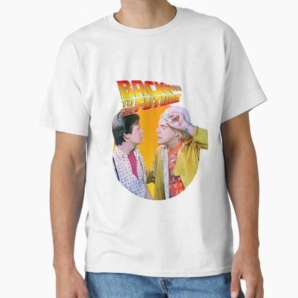 Back To The Future Marty And Doc Going To The Made In Usaaus Tshirt S2xl S