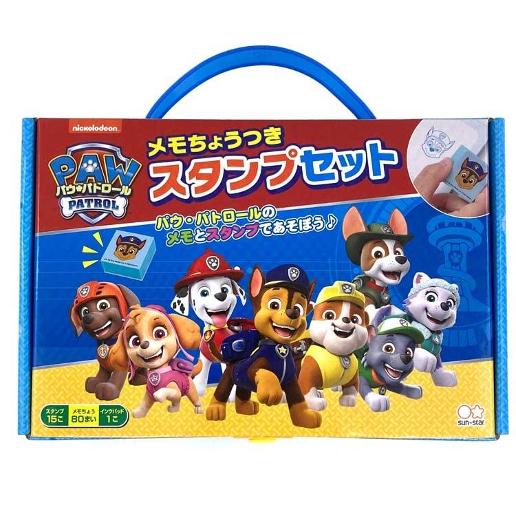 Sunstar Stationery Paw Patrol Stamp Set with Memo Bow 3032278A