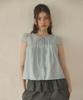 Auro Chiffon Tie Blouse [ Pale Blue ]