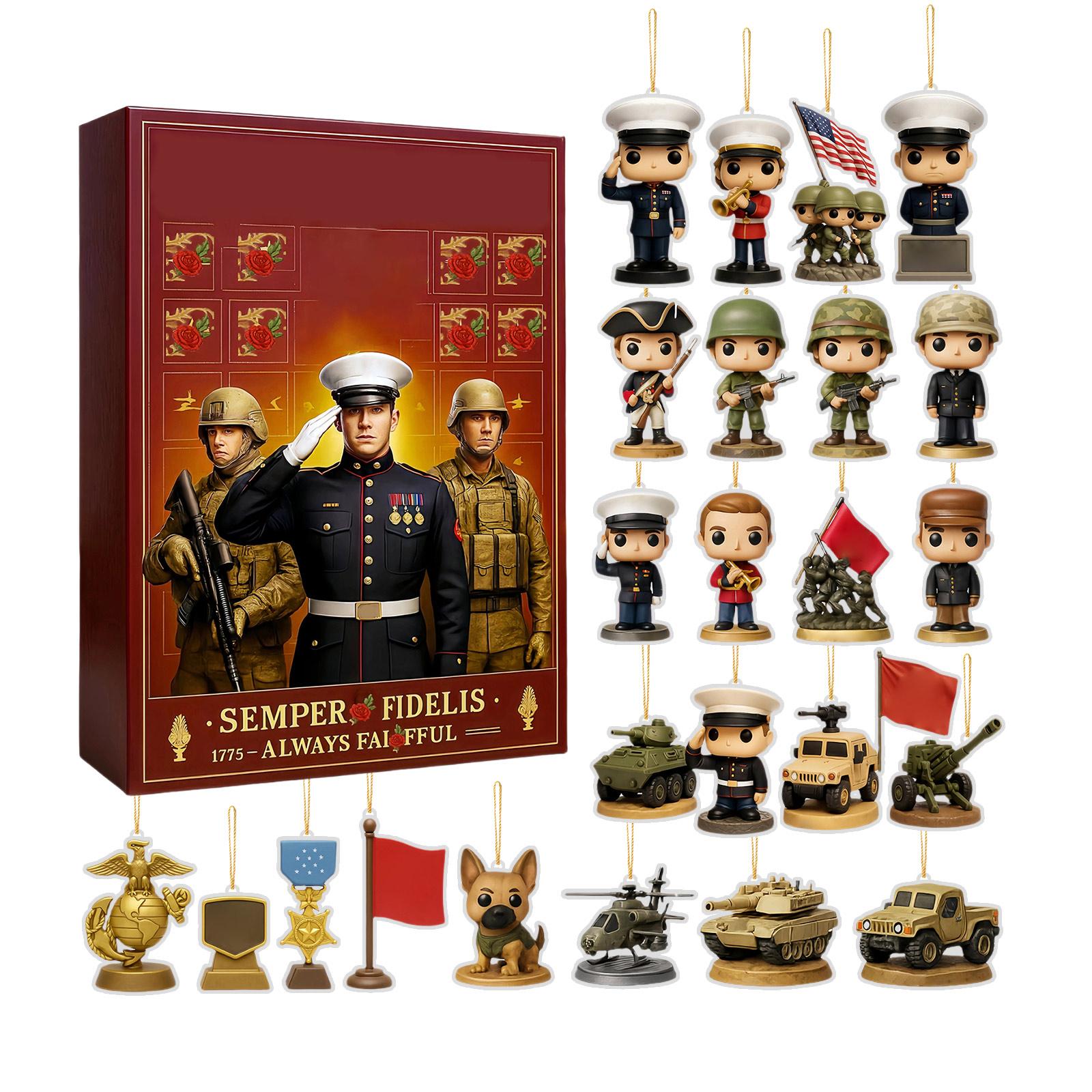 

Адвент-календарь содержит 24 подарка, милые фигурки кукольный адвент-календарь, календарь обратного отсчета с игрушками-сюрпризами, коллекционные фигурки в подарок для детей One Size красный