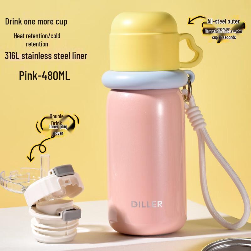 

Delebel 316 Stainless Steel Insulated Water Bottle