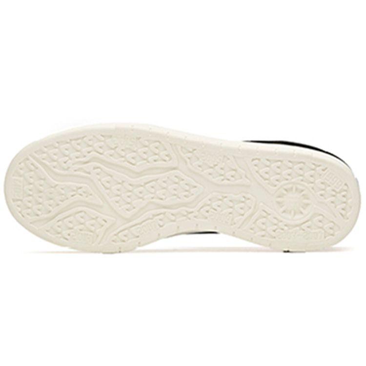 Anta Lifestyle Series Non-Slip Wear-Resistant Fashion Low-Top Casual Sneakers Men Sneakers Black 112118065-5