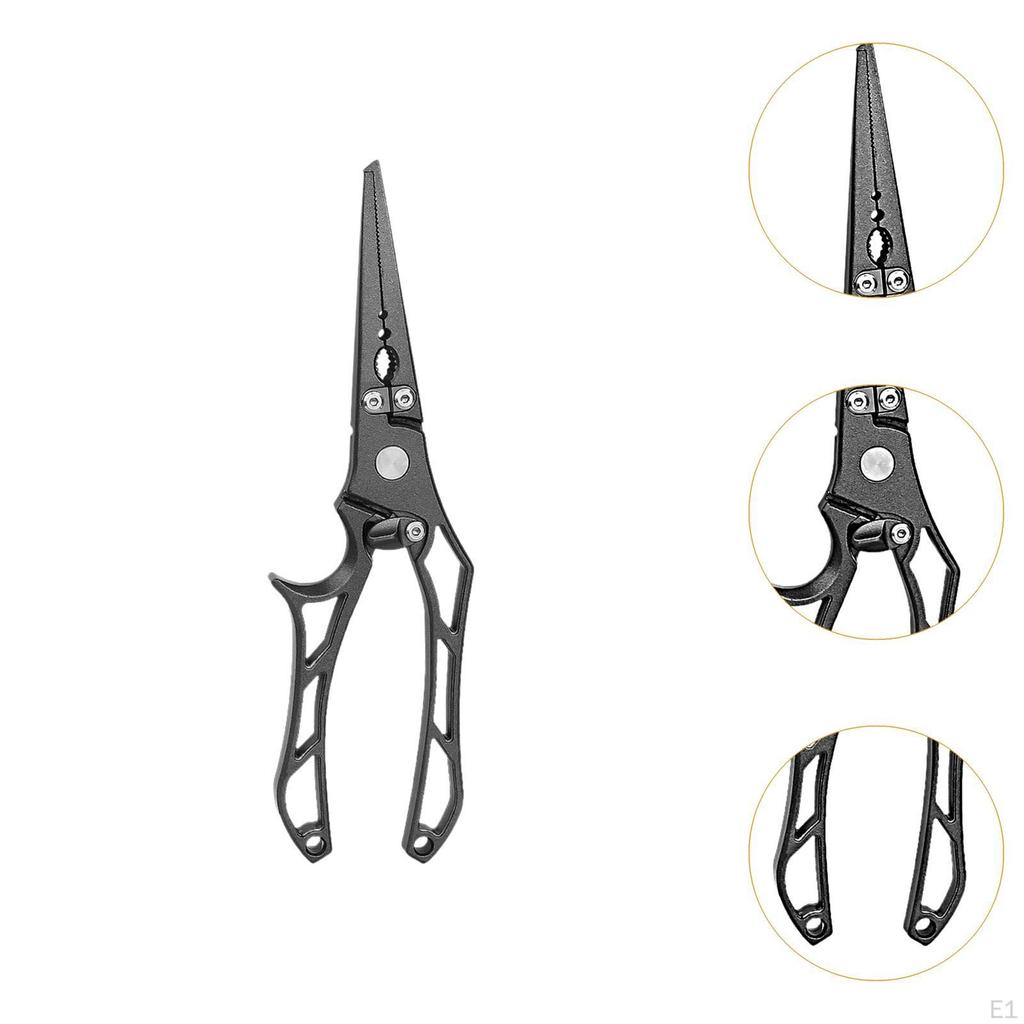 Fishing Pliers Fish Gripper Lightweight Split Ring Opener Fisherman Professional