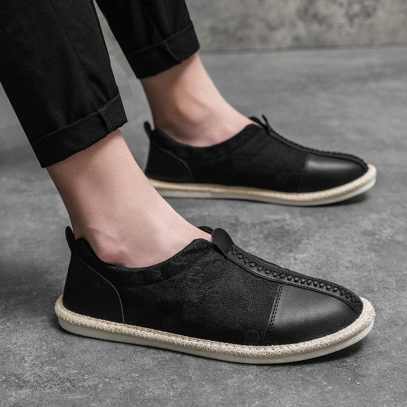 Fashion Leather Shoes Casual Business Shoes for Men Dress Tenis De Hombre Moccasins Mokasin Tenis Caballero Designer
