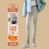 Fleece Thickened Lamb Wool Leggings for Women To Wear Outside the Winter New Slim-fitting and Thin Large-size High-waisted Thermal Cotton Pants