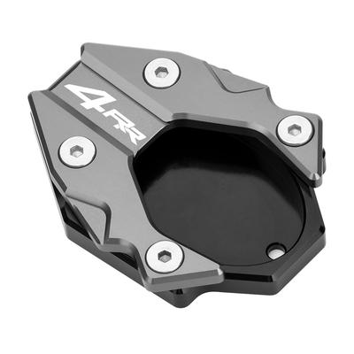 MotHeart Side Stand Plate for Ninja ZX-4RR 2023-2024 Bike Parts Side Stand Extension Kickstand